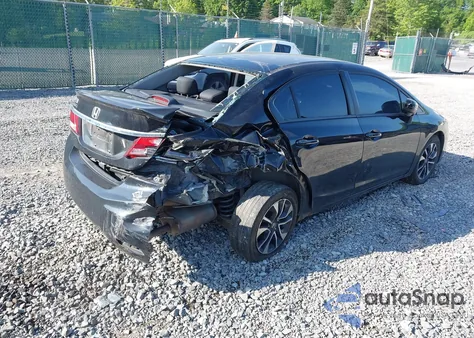 2014 Honda Civic Ex from USA, damaged, VIN 19XFB2F87EE011203